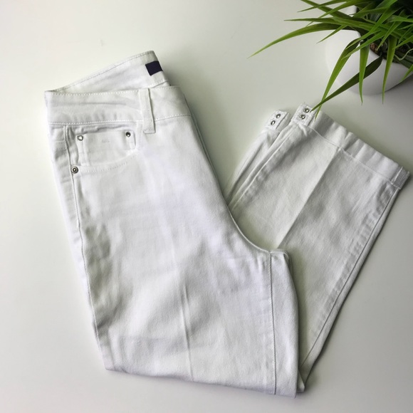 NYDJ Denim - NYDJ White Jean Capris Size 2